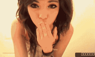 When you miss someone but still want to look cute!