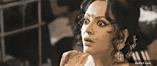 Sreelekha Mitra Looks Shocked and Wide-Eyed in Surprise