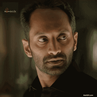 Fahadh Faasil Looks Intently With a Pensive Expression