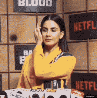 Kirti Kulhari Wipes Her Forehead in Relief at a Press Event