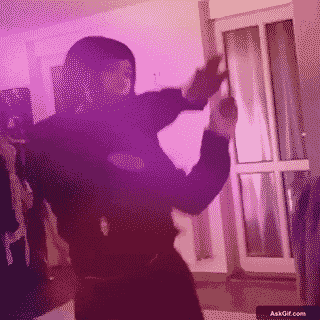 When your dance moves are so good, even the lights start blushing!