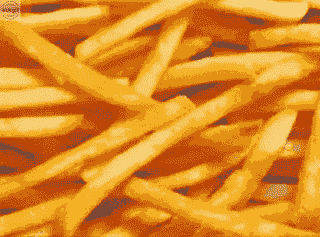 My diet plans the moment i see the french fries.