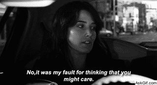 No, it was my fault for thinking that you might care.