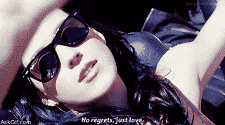 No regrets, Just love.