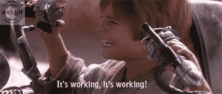 Running the completed app for the first time.