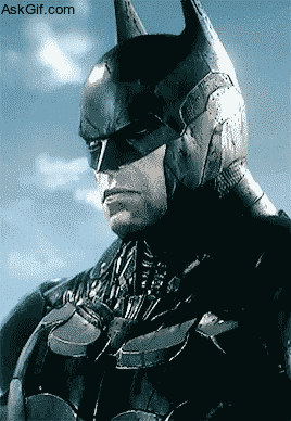 The reason batman does not cover his entire face is because he needs the police to know that he is white.