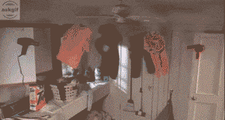 This is how i dry my clothes in rainy season.