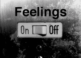 This is how I turn on and off my feelings now.