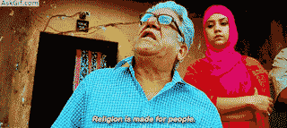 When a politician tries to divide people on the basis of Religion.