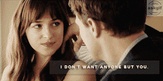 When my boyfriend shows too much love for me.