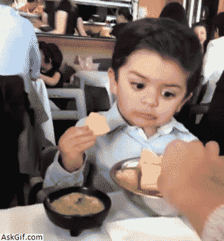 When people assume chips are for share.