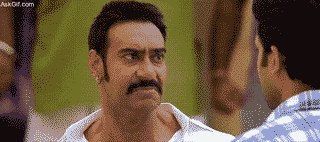 When someone irritates you too much.