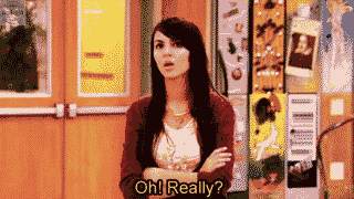 When someone says that moon landing is fake.