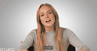 When you are trying to get the attention.