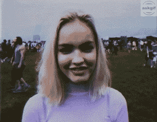 When you ask her whether she brushed her teeth or not.