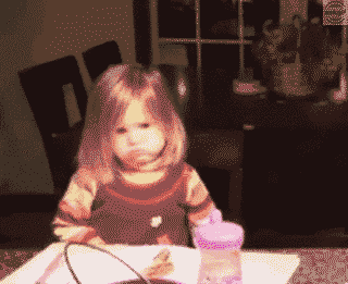 When you clean your room so well that you are the only trash left.