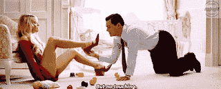 When you get a weapon which is two levels higher than your level.