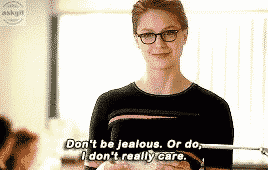 When you get an increment and your coworker is not happy about it.