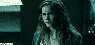 When you see a ghost at midnight.