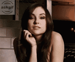 When your boyfriend ask for a good night kiss.