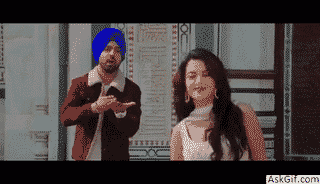 When your boyfriend asks for a lip kiss.