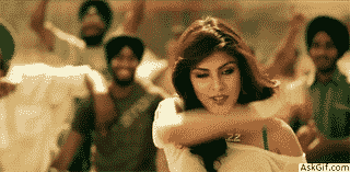 When your dance teacher asks you to perform a dance step.