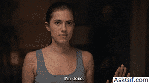 When your friend is asking you for an extra drink.