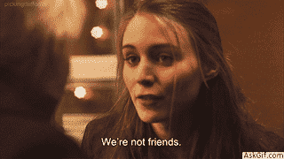 When your friend lied to you.