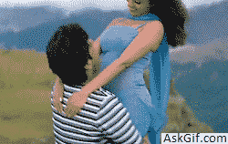 When your husband takes you to the hill station.