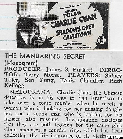 Shadows Over Chinatown