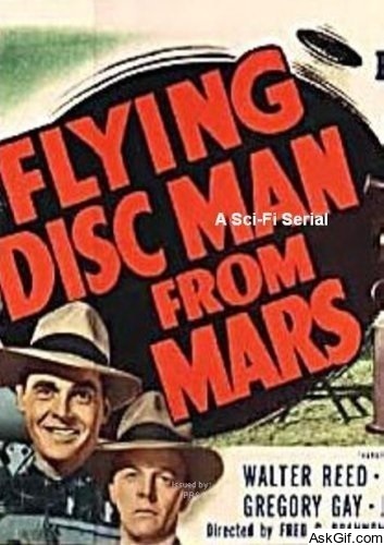 Flying Disc Man from Mars