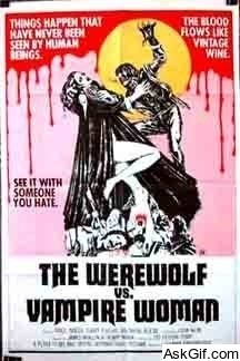 The Werewolf Versus the Vampire Woman