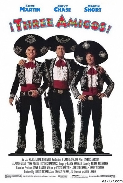 ¡Three Amigos!