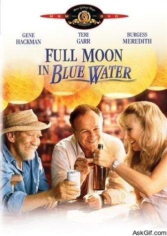 Full Moon in Blue Water