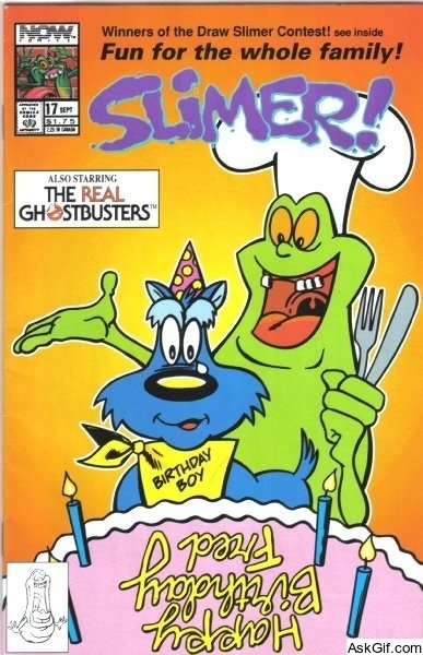 Slimer! And the Real Ghostbusters