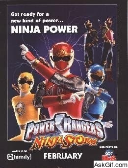 Power Rangers Ninja Storm
