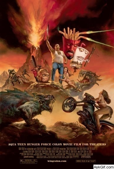 Aqua Teen Hunger Force Colon Movie Film for Theaters