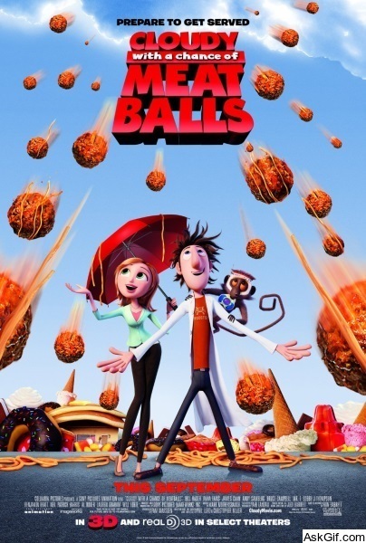 Cloudy with a Chance of Meatballs