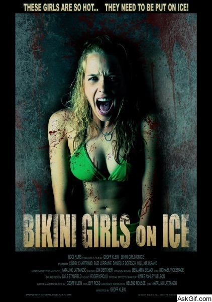 Bikini Girls on Ice