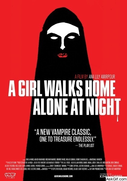 A Girl Walks Home Alone at Night
