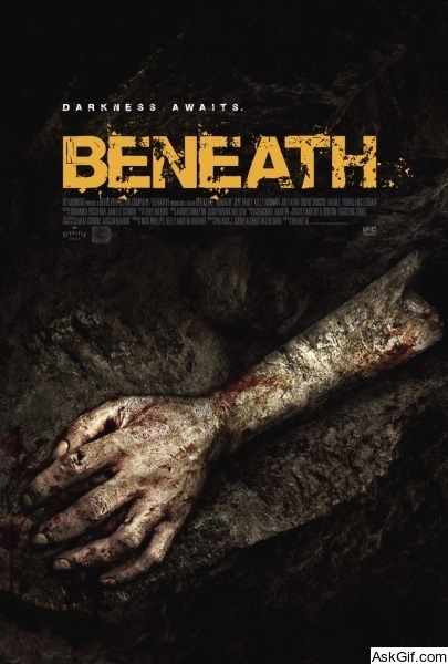 Beneath