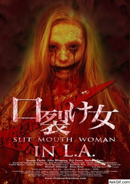 Slit Mouth Woman in LA