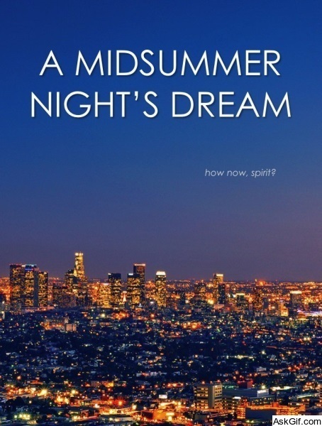 A Midsummer Night's Dream