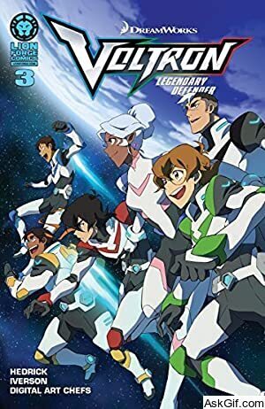 Voltron Legendary Defender Motion Comic