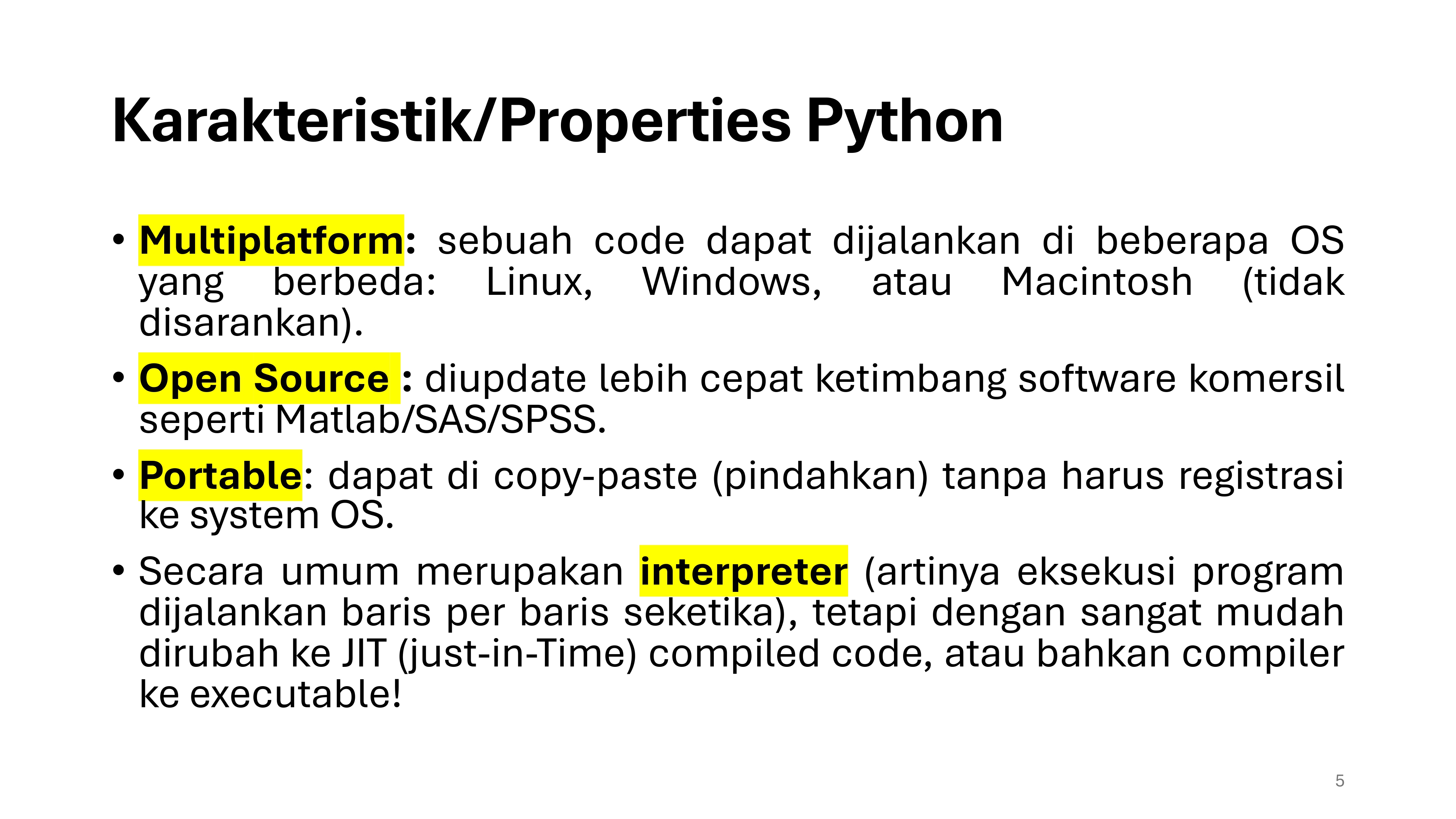 (Pertemuan 01.1) Pendahuluan Python, Instalasi – Lab Matematika UI