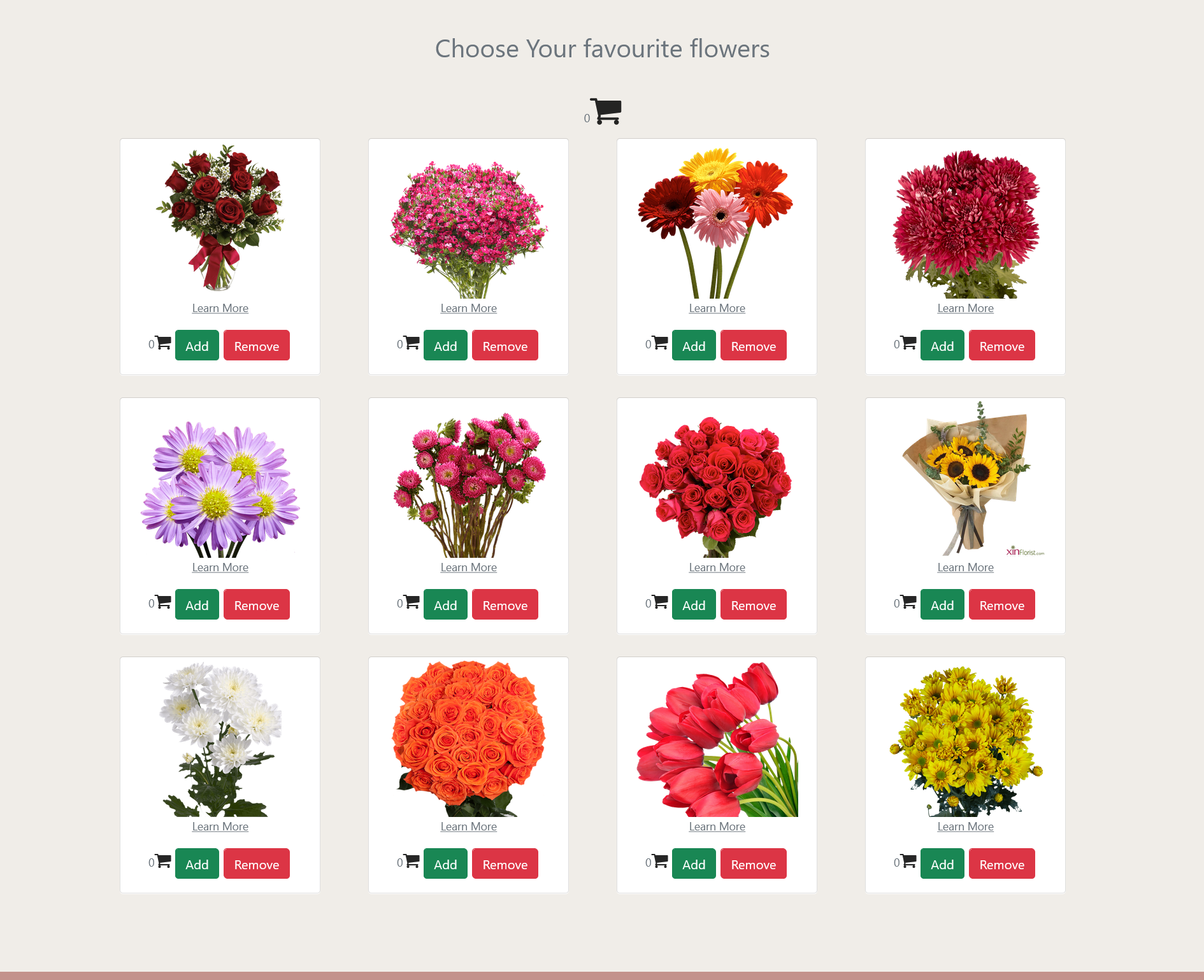 Flower Categories