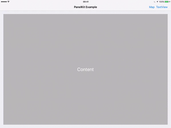 PanelKit for iOS