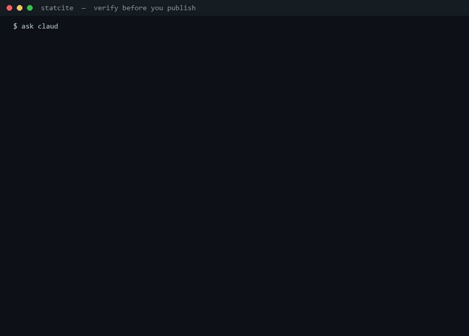 StatCite catching a wrong statistic and citing the correction