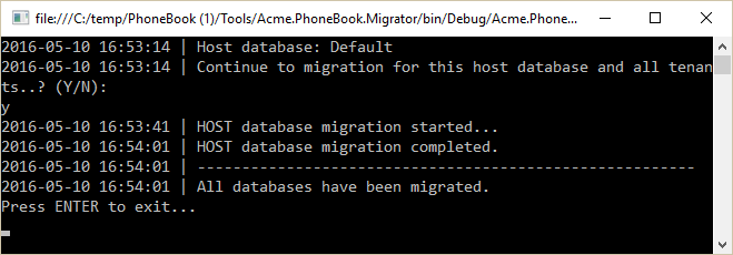 Database Migrator