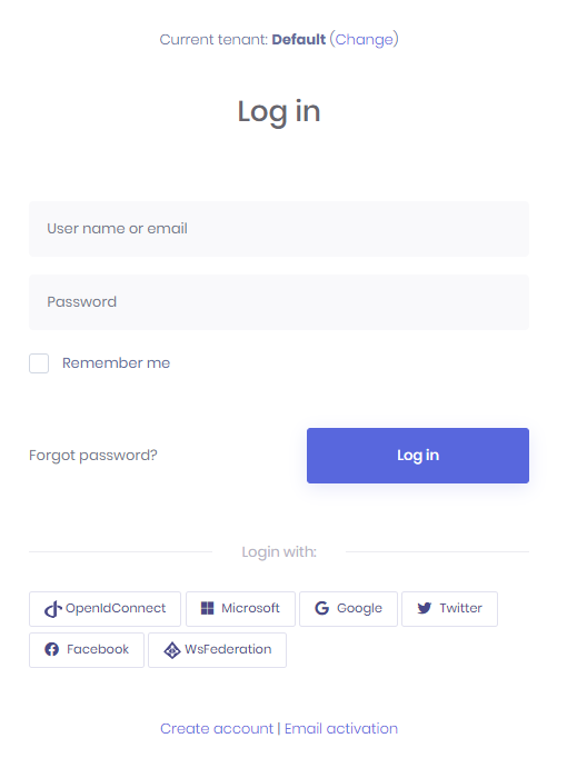 Social Login Icons